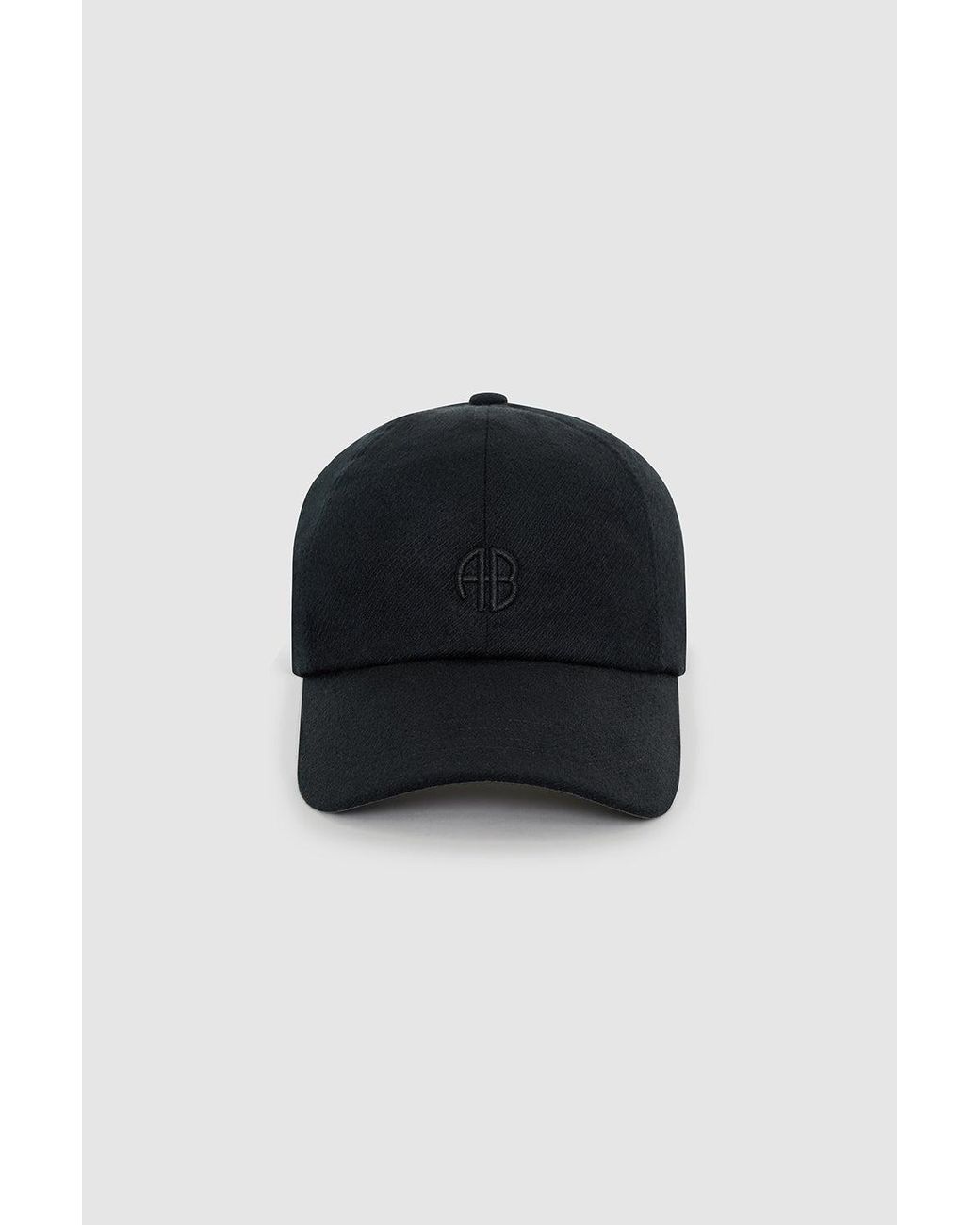 Anine Bing Black Jeremy Baseball Cap