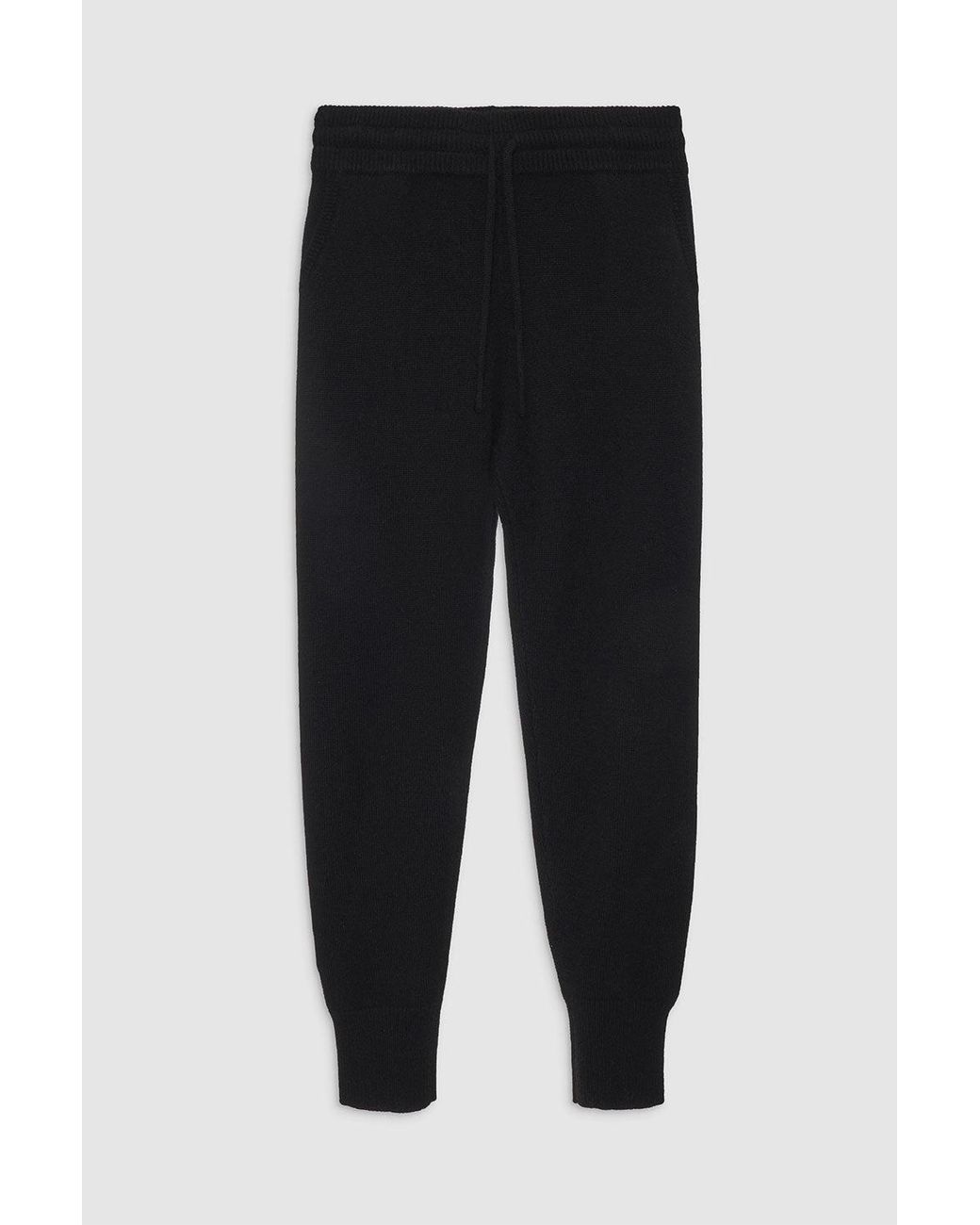 Anine Bing Black Angie Pant