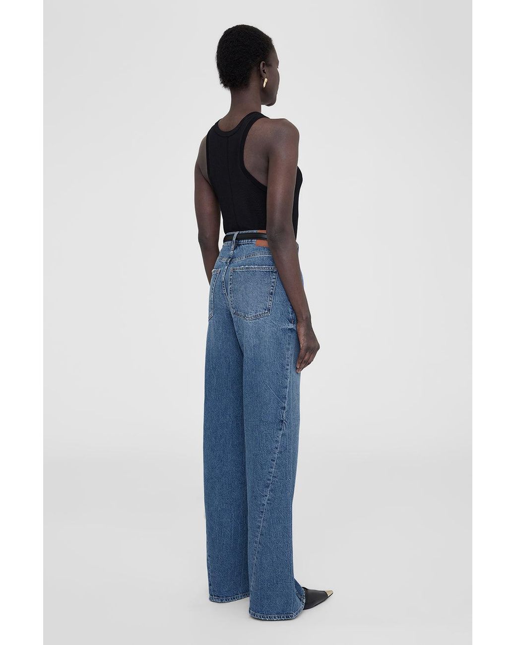 Anine Bing Blue Briley Jean