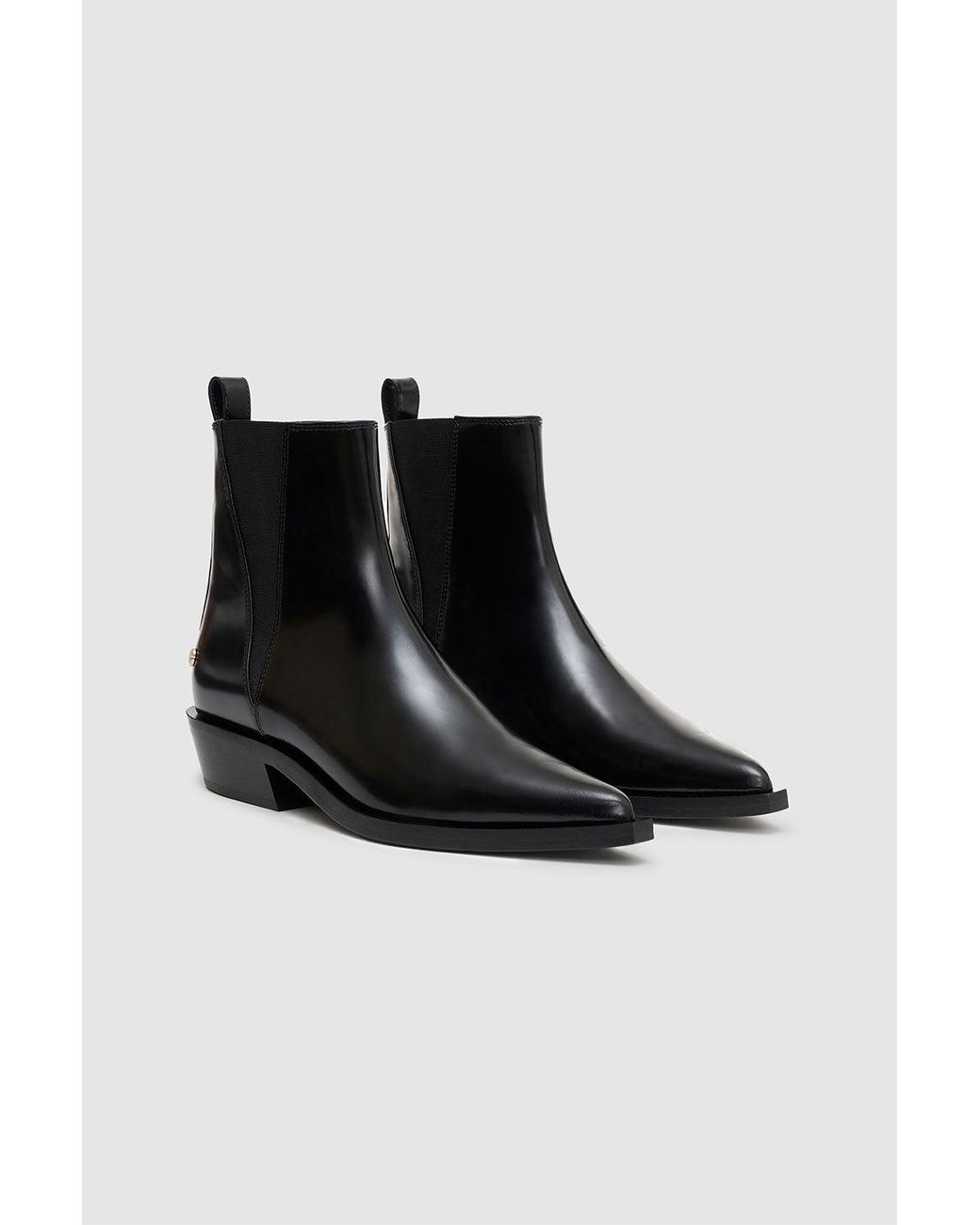 Anine Bing Black Bekah Flat Boots
