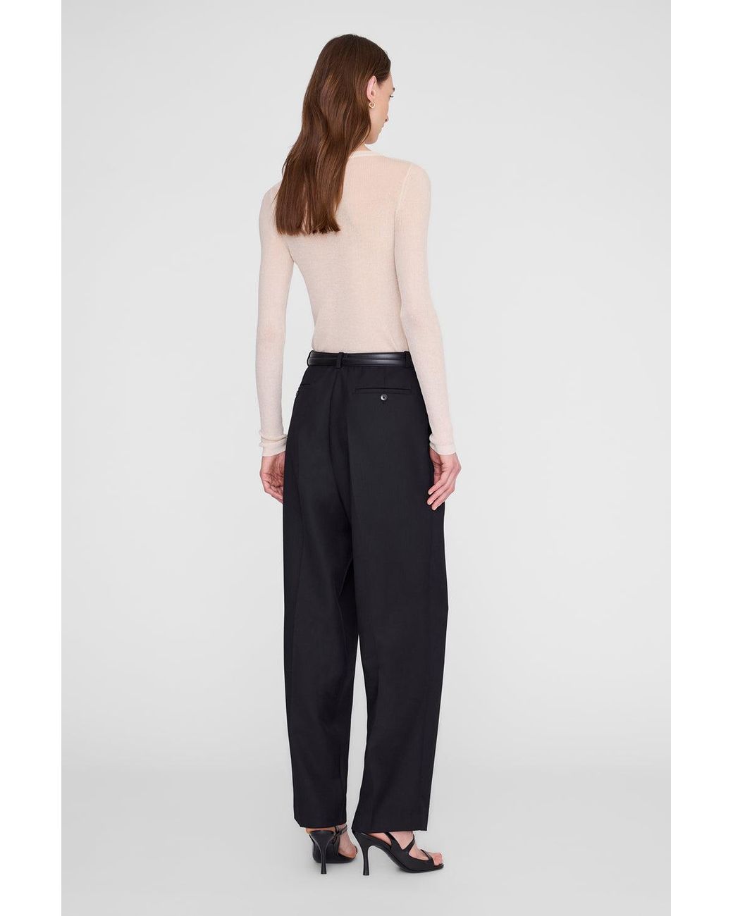 Anine Bing Blue Amal Trouser