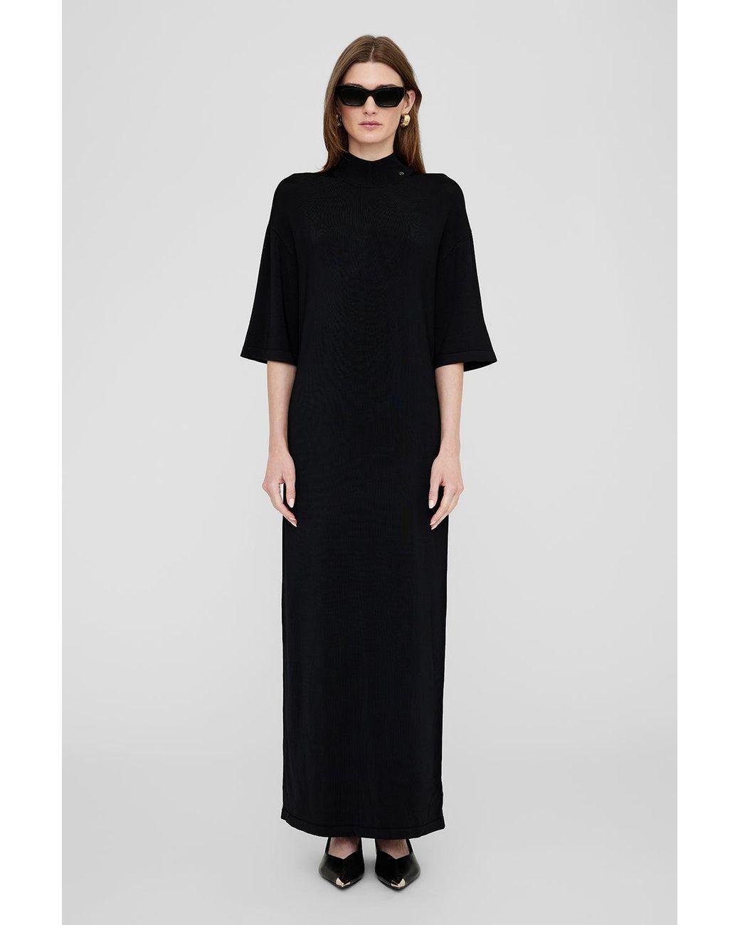 Anine Bing Black Claudia Dress