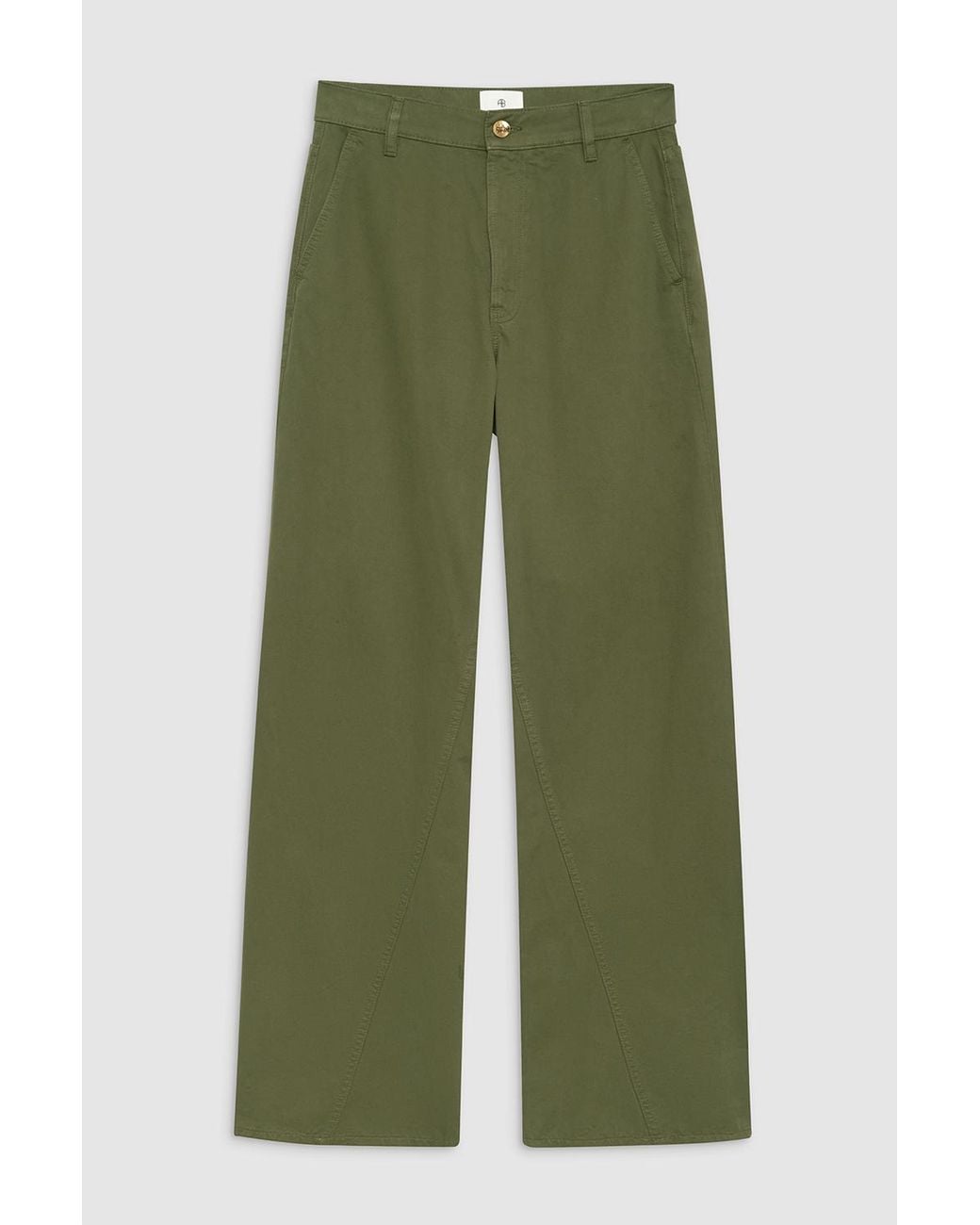 Anine Bing Green Briley Pant