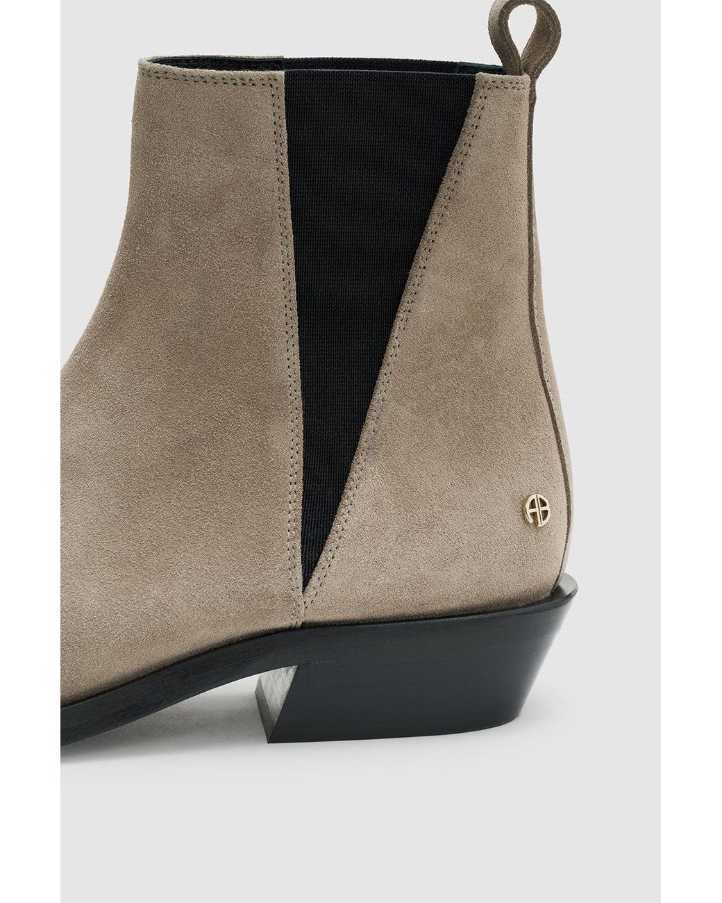 Anine Bing White Bekah Flat Boots