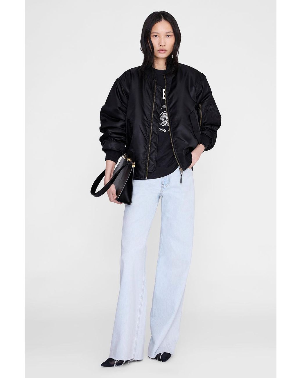 Anine Bing Multicolor Miles Sweatshirt Collegiate