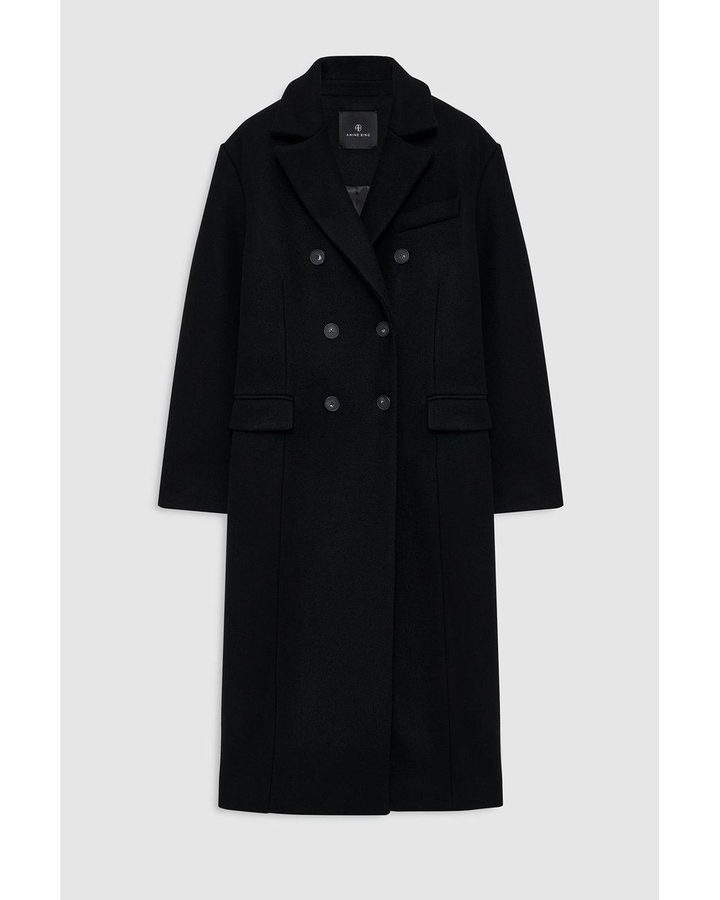 Anine Bing Blue Sali Maxi Coat