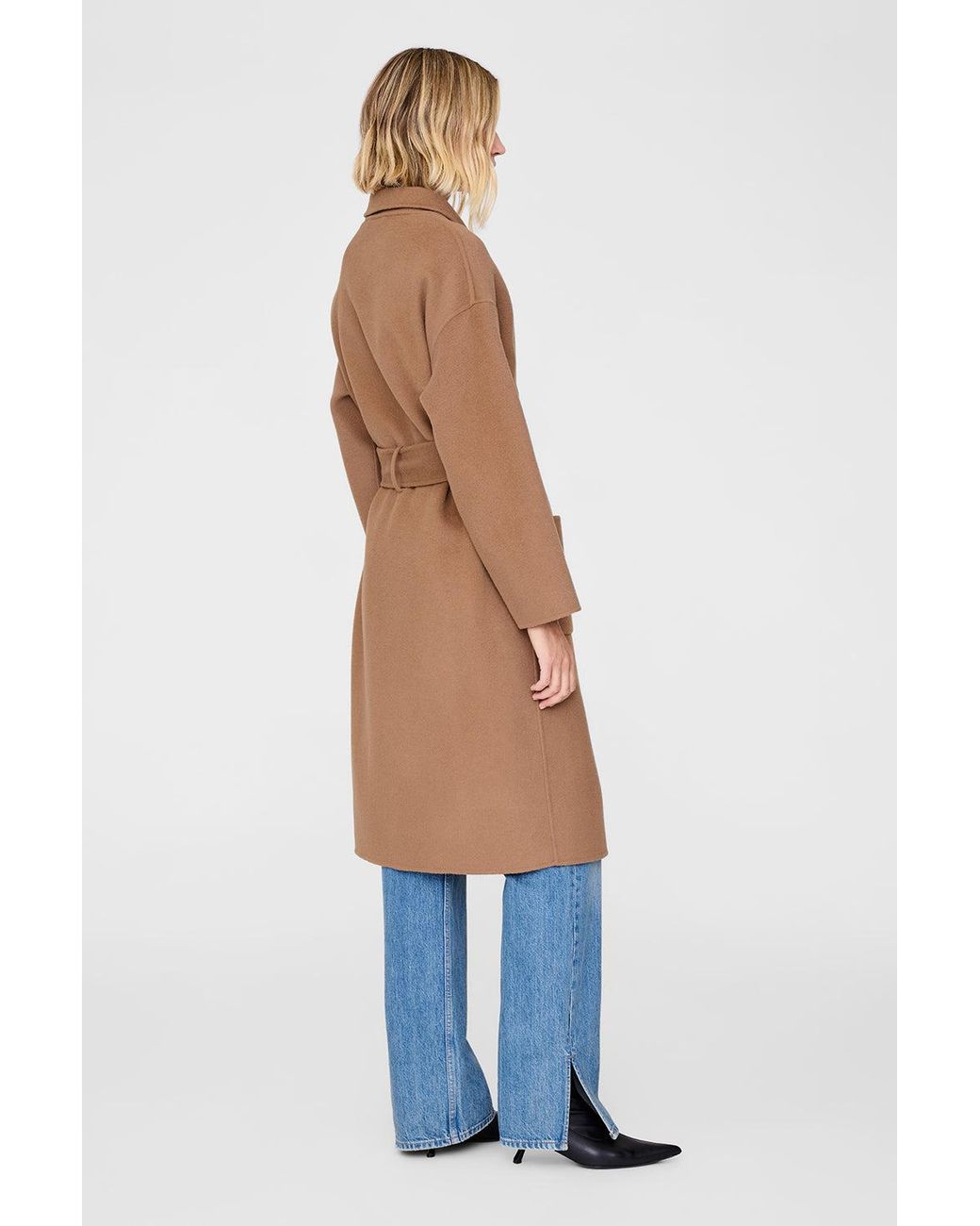 Anine Bing Natural Dylan Coat