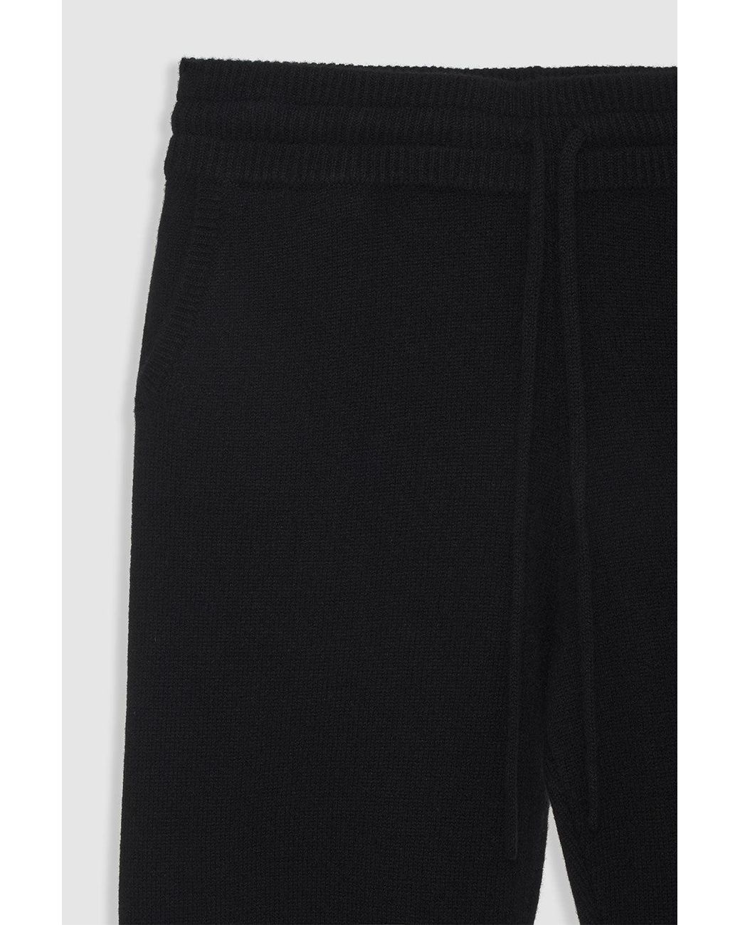 Anine Bing Black Angie Pant