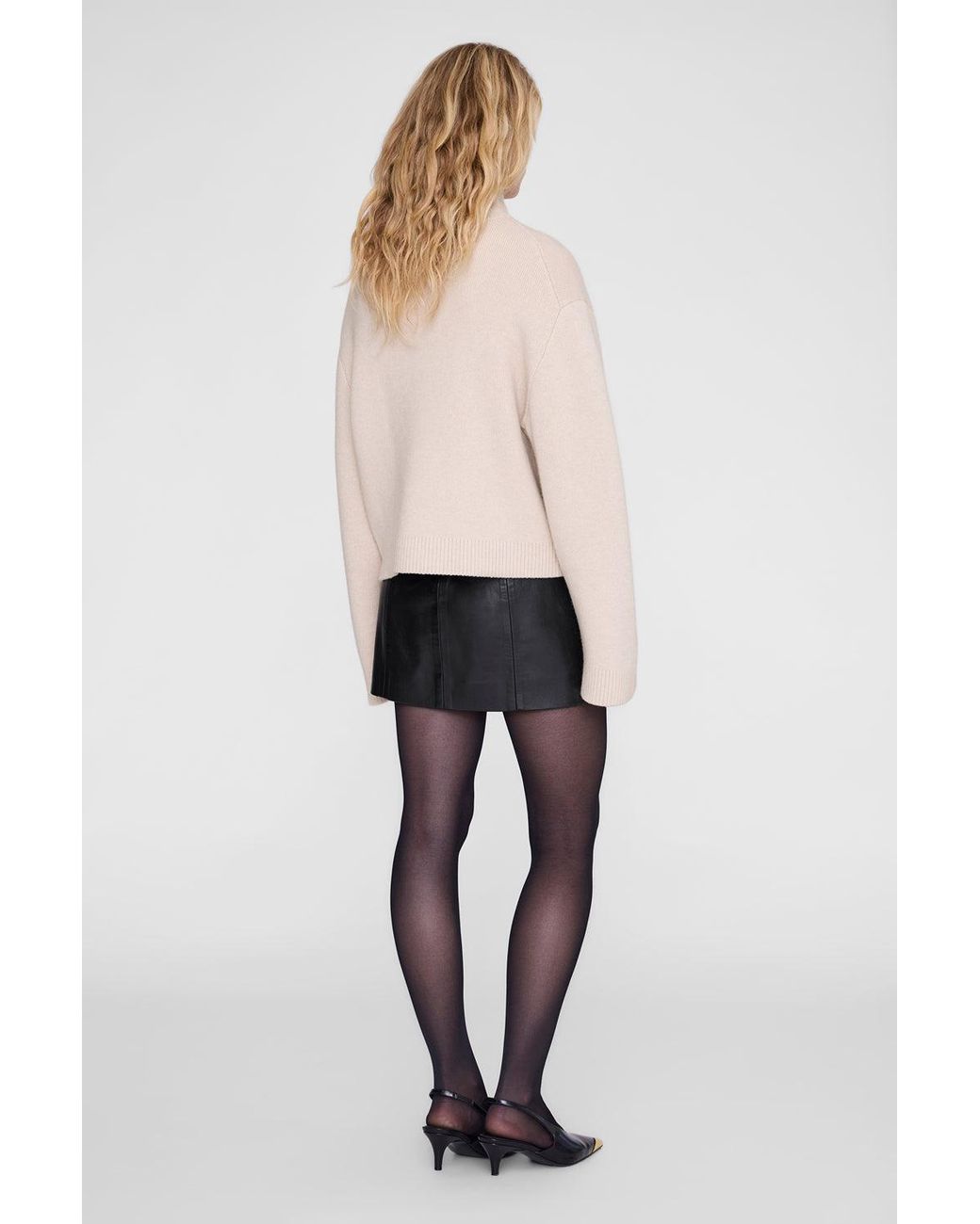 Anine Bing Multicolor Benedict Mini Skirt
