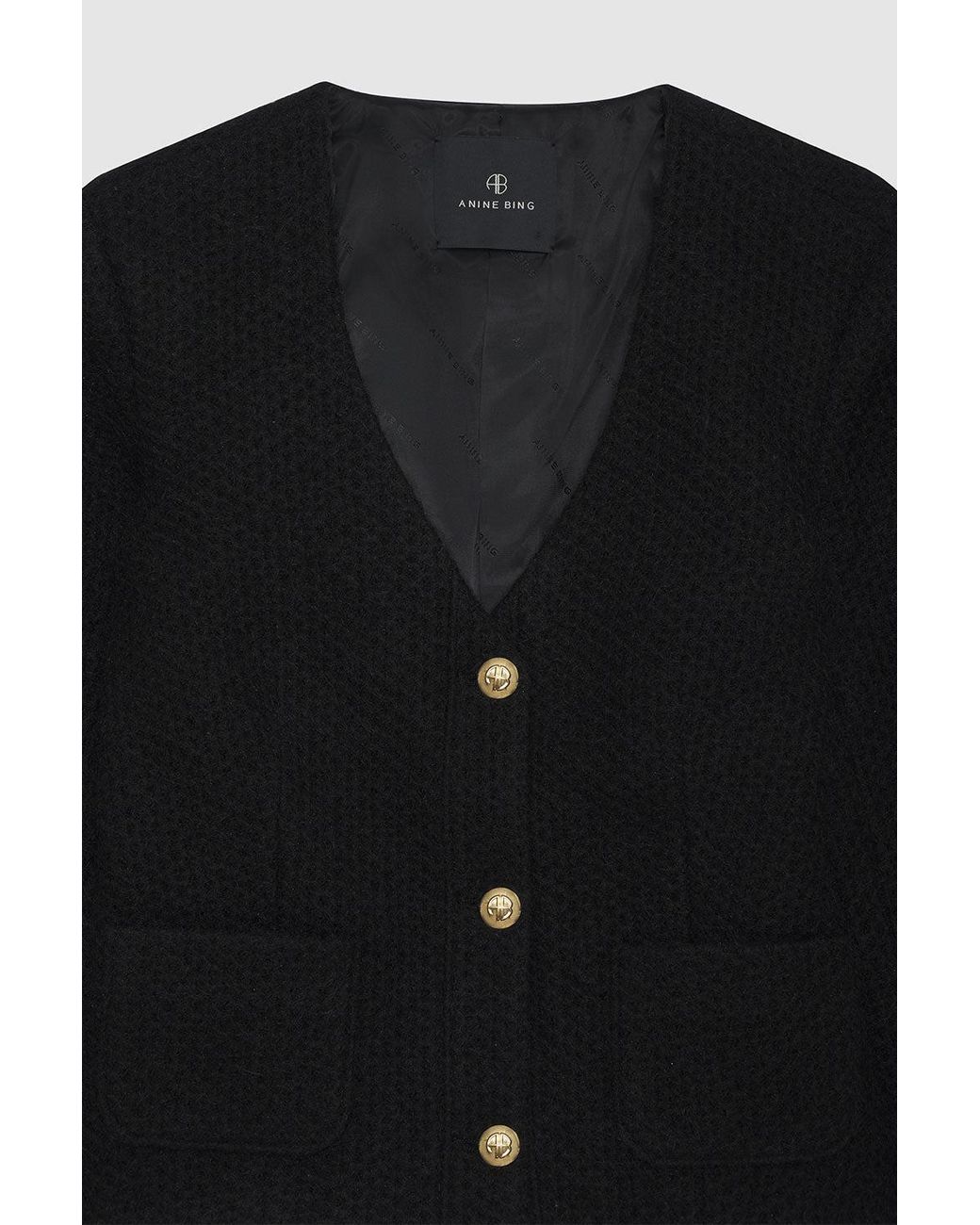 Anine Bing Black Anitta Jacket