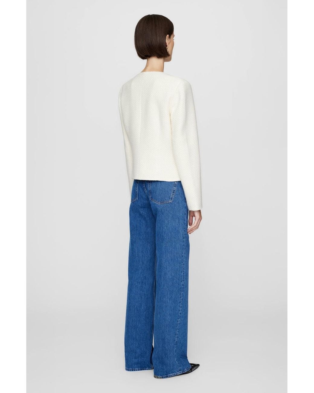 Anine Bing Blue Anitta Jacket