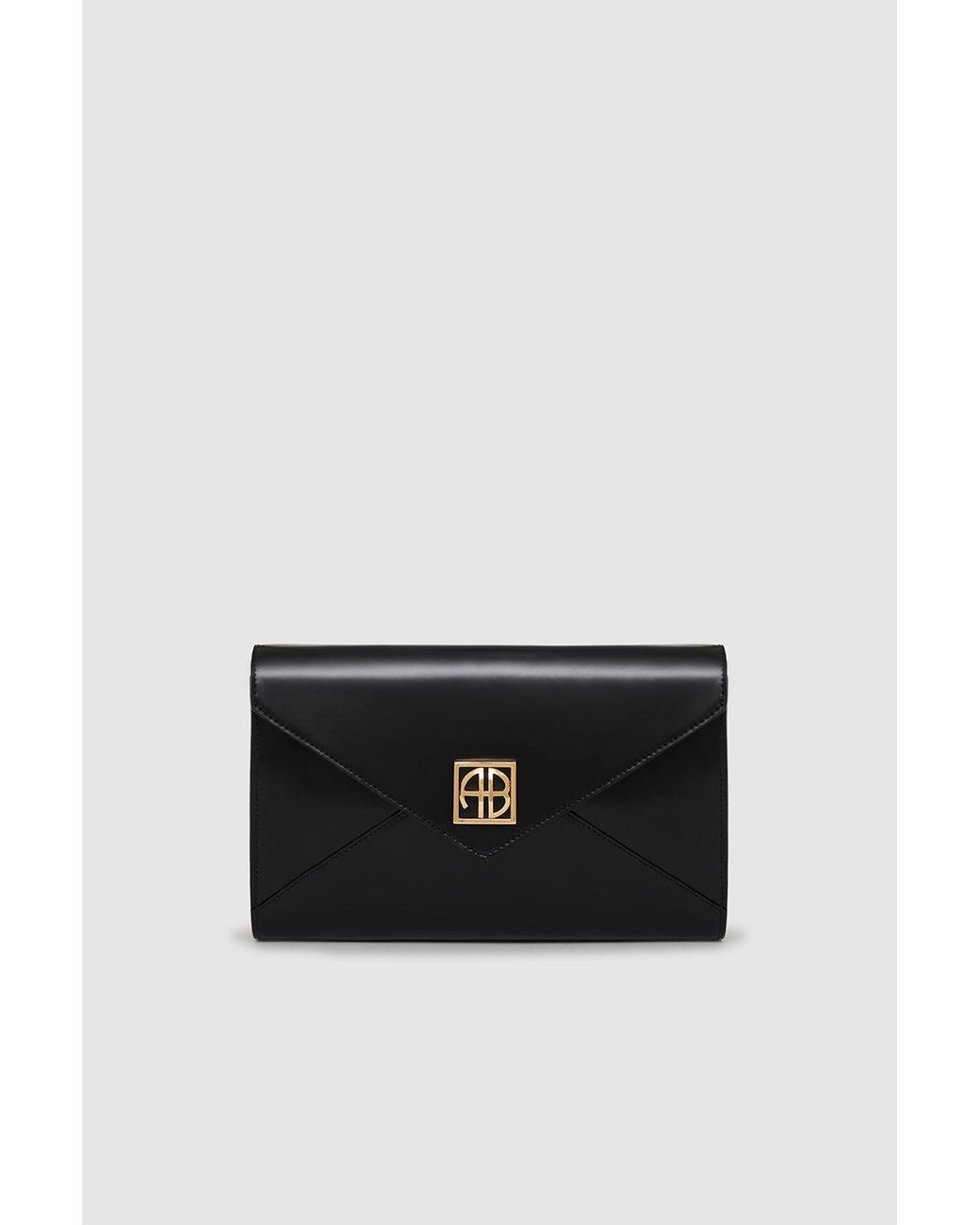 Anine Bing Black Elly Clutch