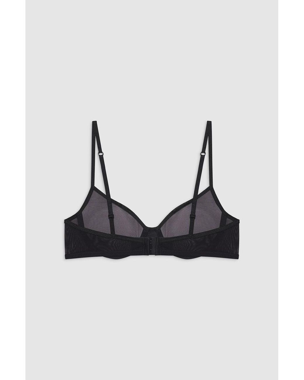 Anine Bing Black Vena Bra