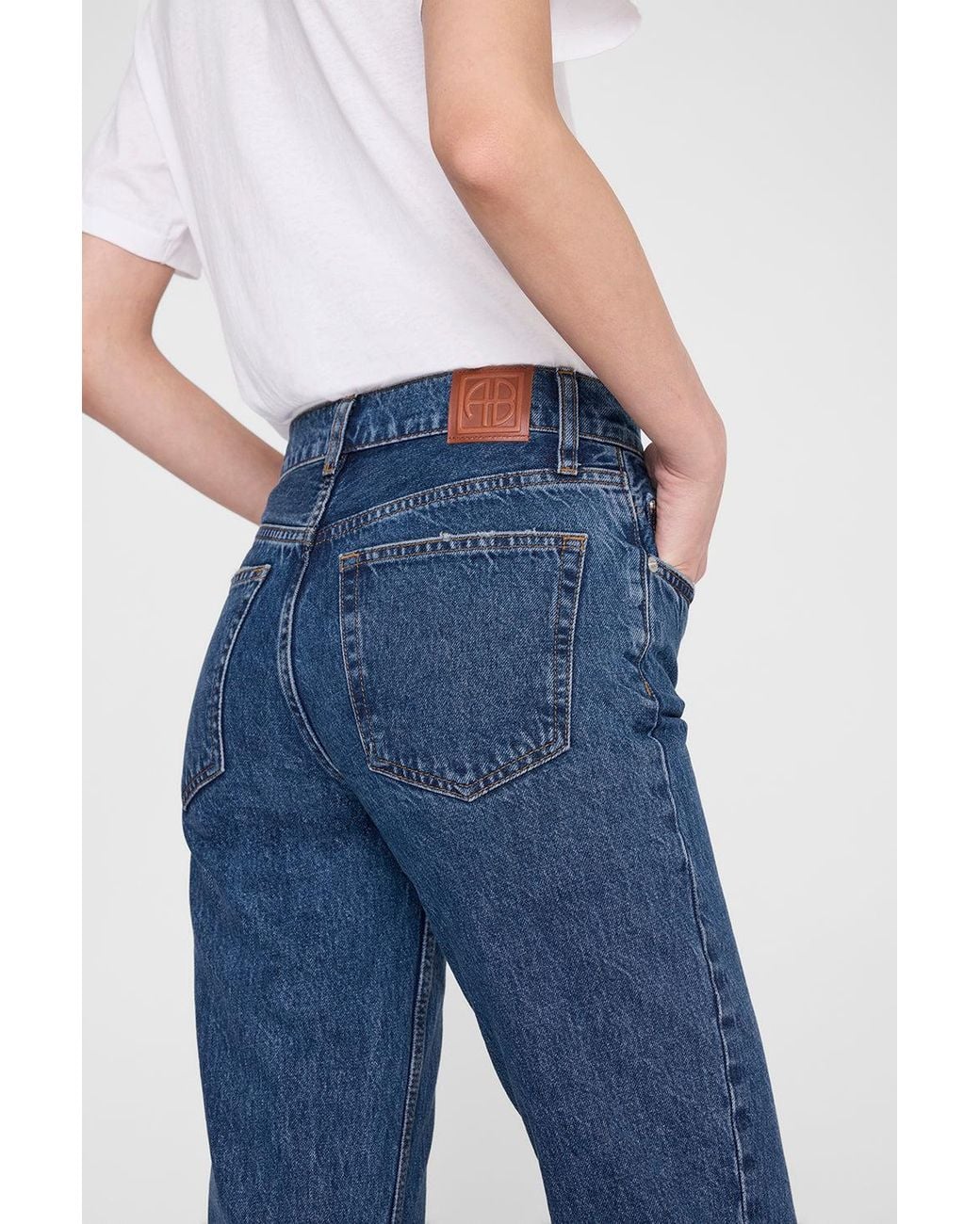 Anine Bing Blue Kate Jean 29"