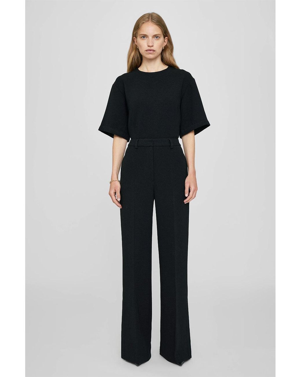 Anine Bing Blue Lyra Trouser