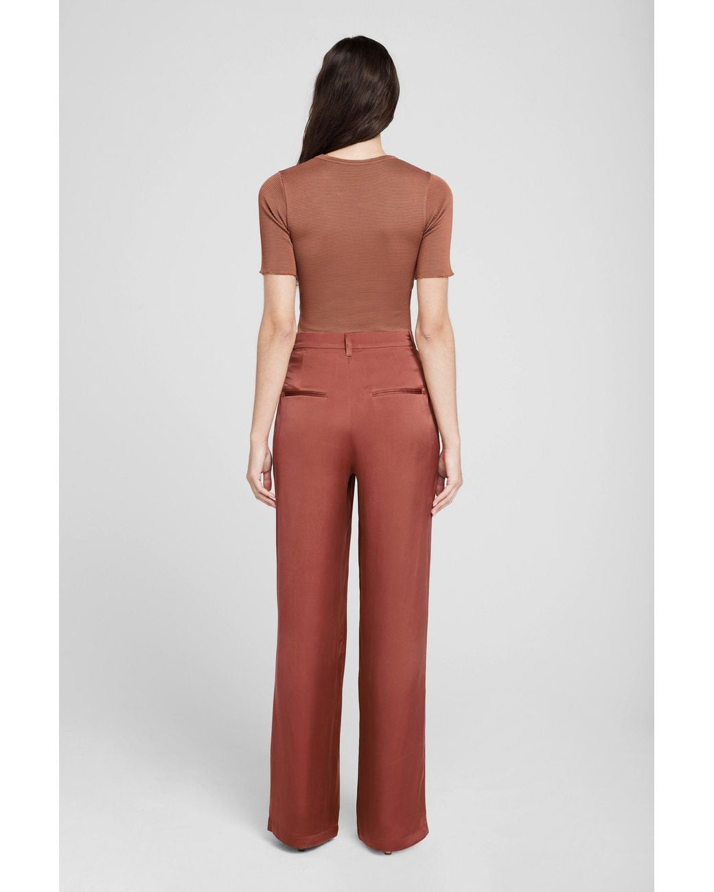 Anine Bing Red Carrie Pant