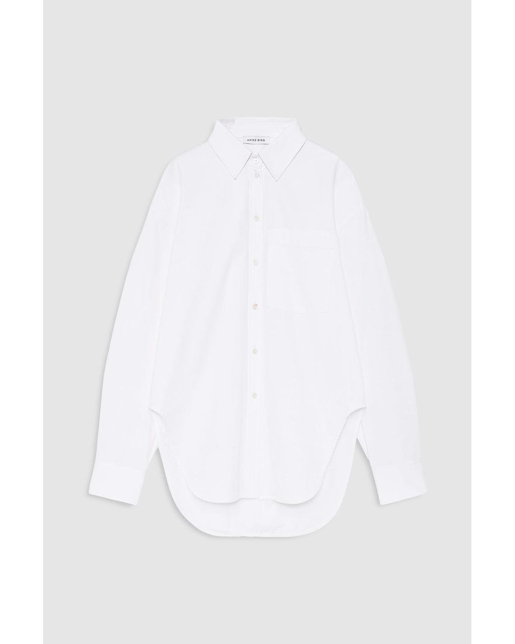 Anine Bing Blue Scott Shirt