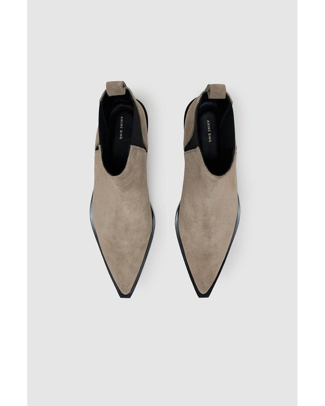 Anine Bing White Bekah Flat Boots