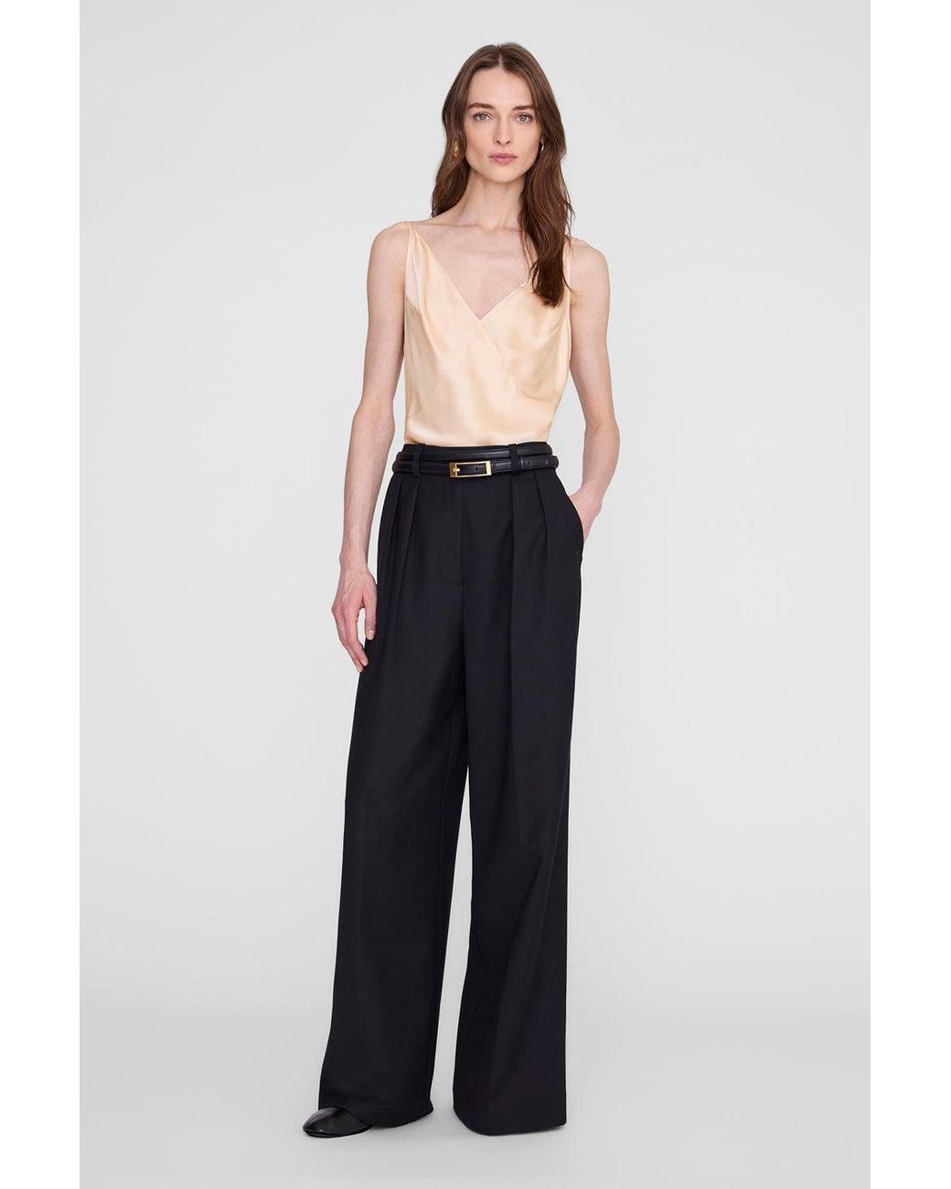 Anine Bing Blue Blanca Top