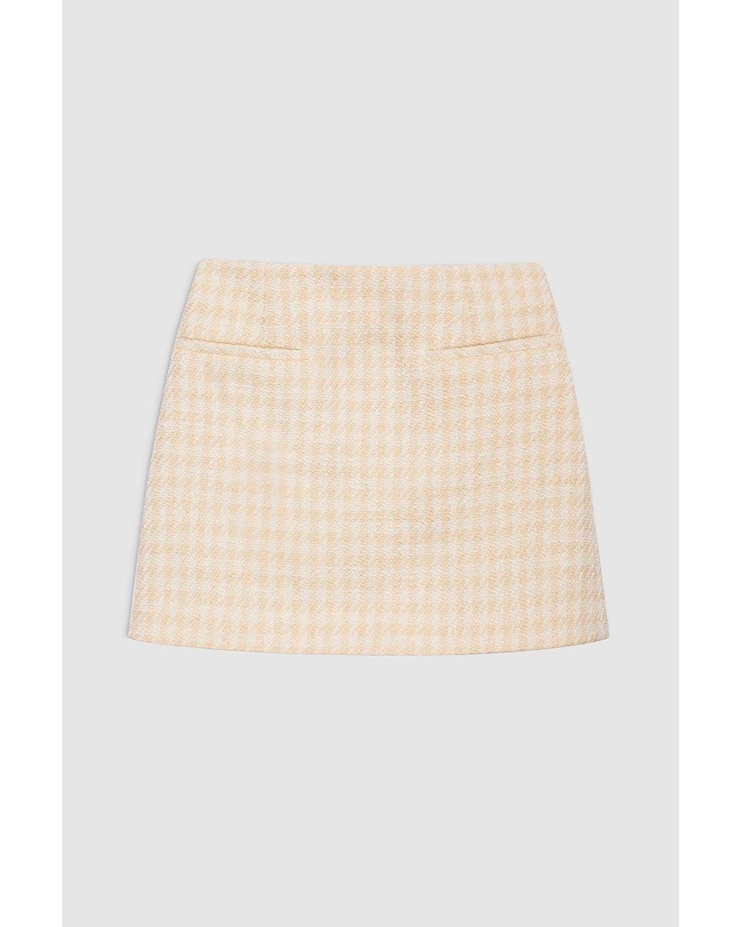 Anine Bing Natural Vanessa Skirt