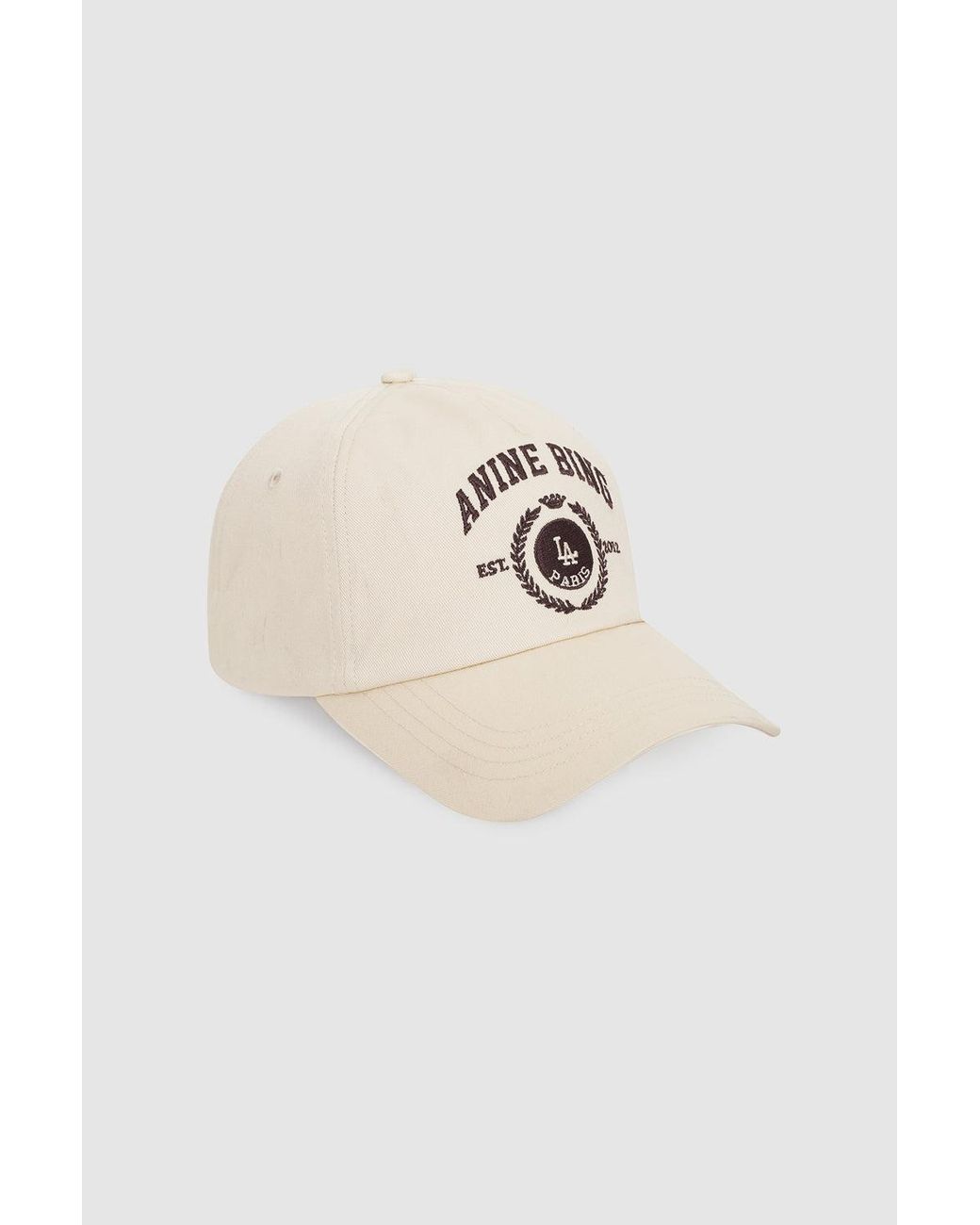 Anine Bing White Jeremy Baseball Cap Collegiate