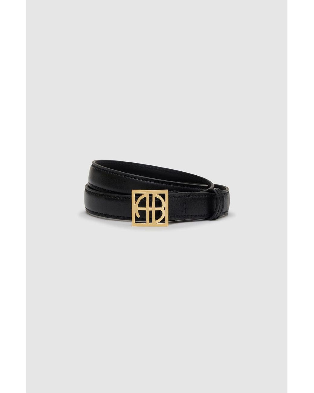Anine Bing Multicolor Monogram Belt