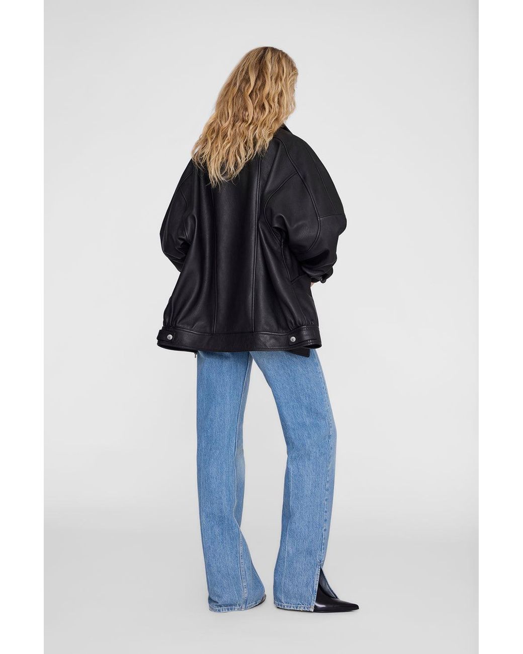 Anine Bing Blue Sandy Jacket