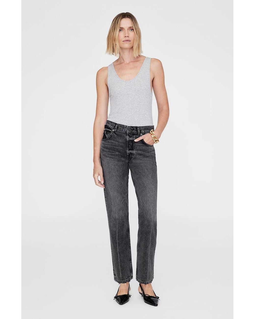 Anine Bing Blue Kate Jean