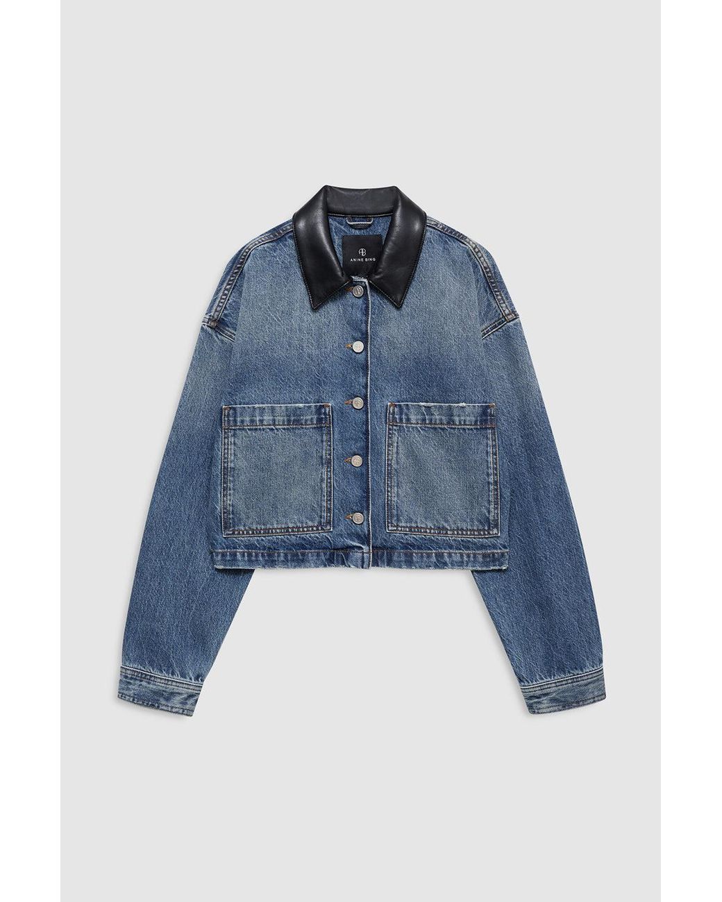 Anine Bing Blue Yuma Jacket