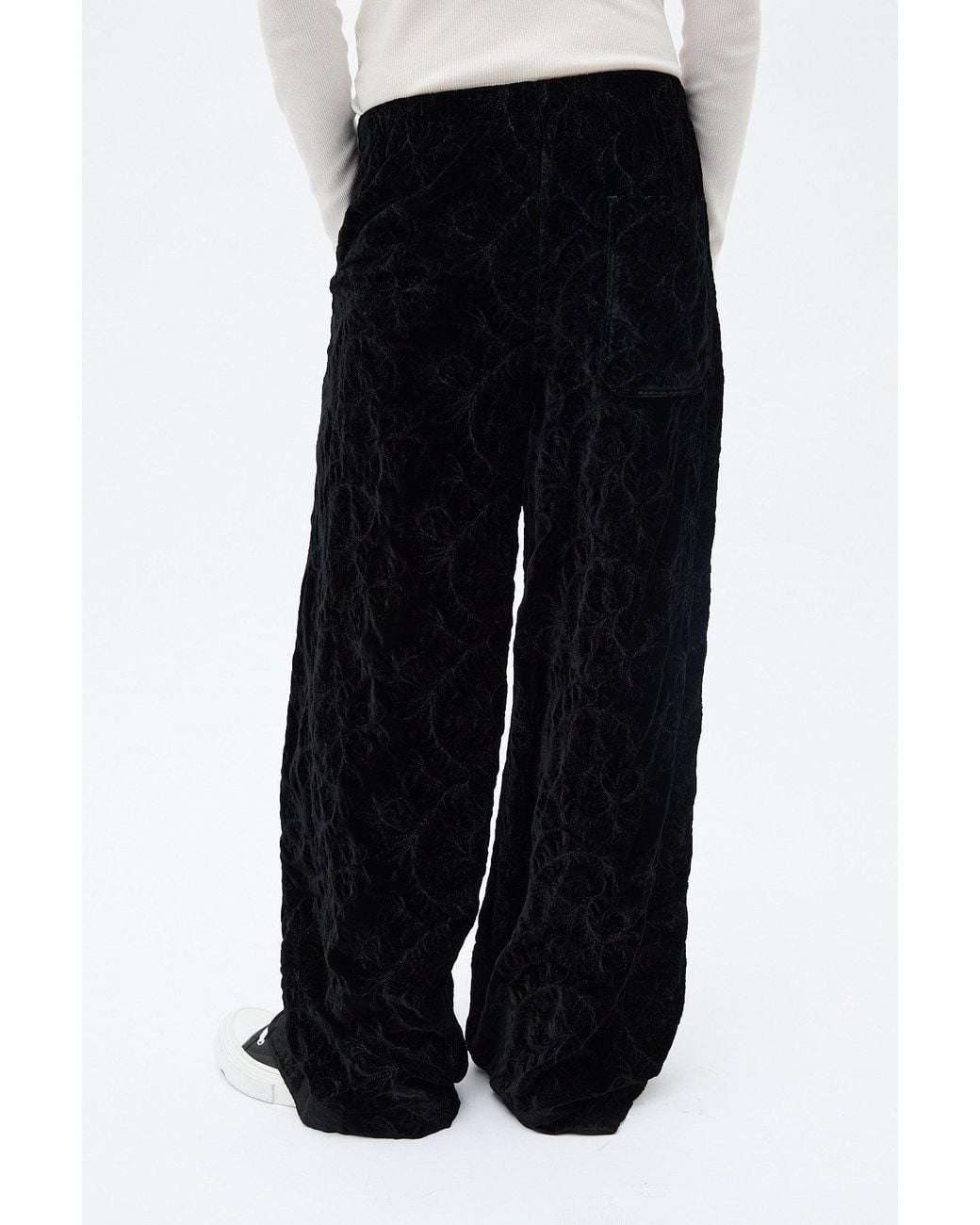 Ann Demeulemeester Black Gerry Lounge Pants for men