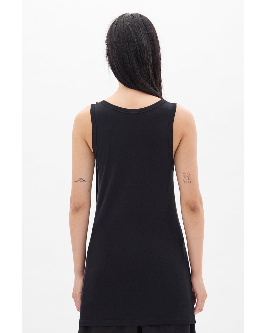 Ann Demeulemeester Blue Seva 'Holy' Print Tank Top