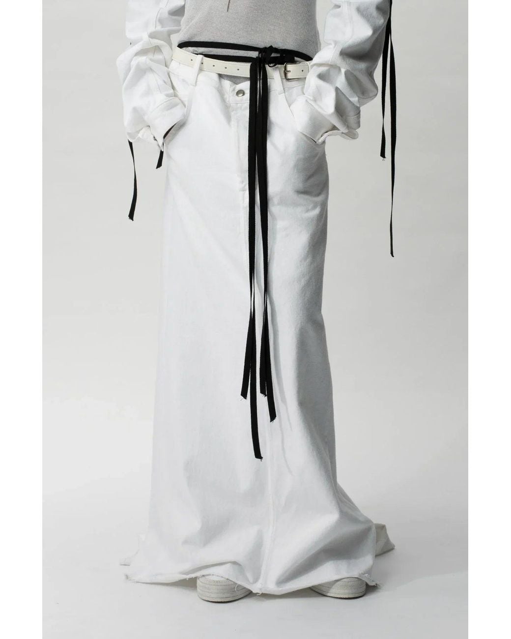 Ann Demeulemeester Multicolor Goele Five Pockets Comfort Skirt