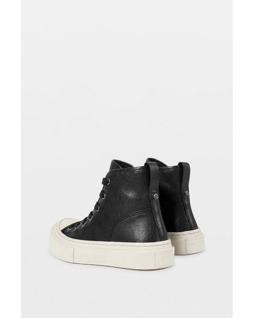 Ann Demeulemeester Black Ycke Vulcanized Mid-Top Sneakers for men