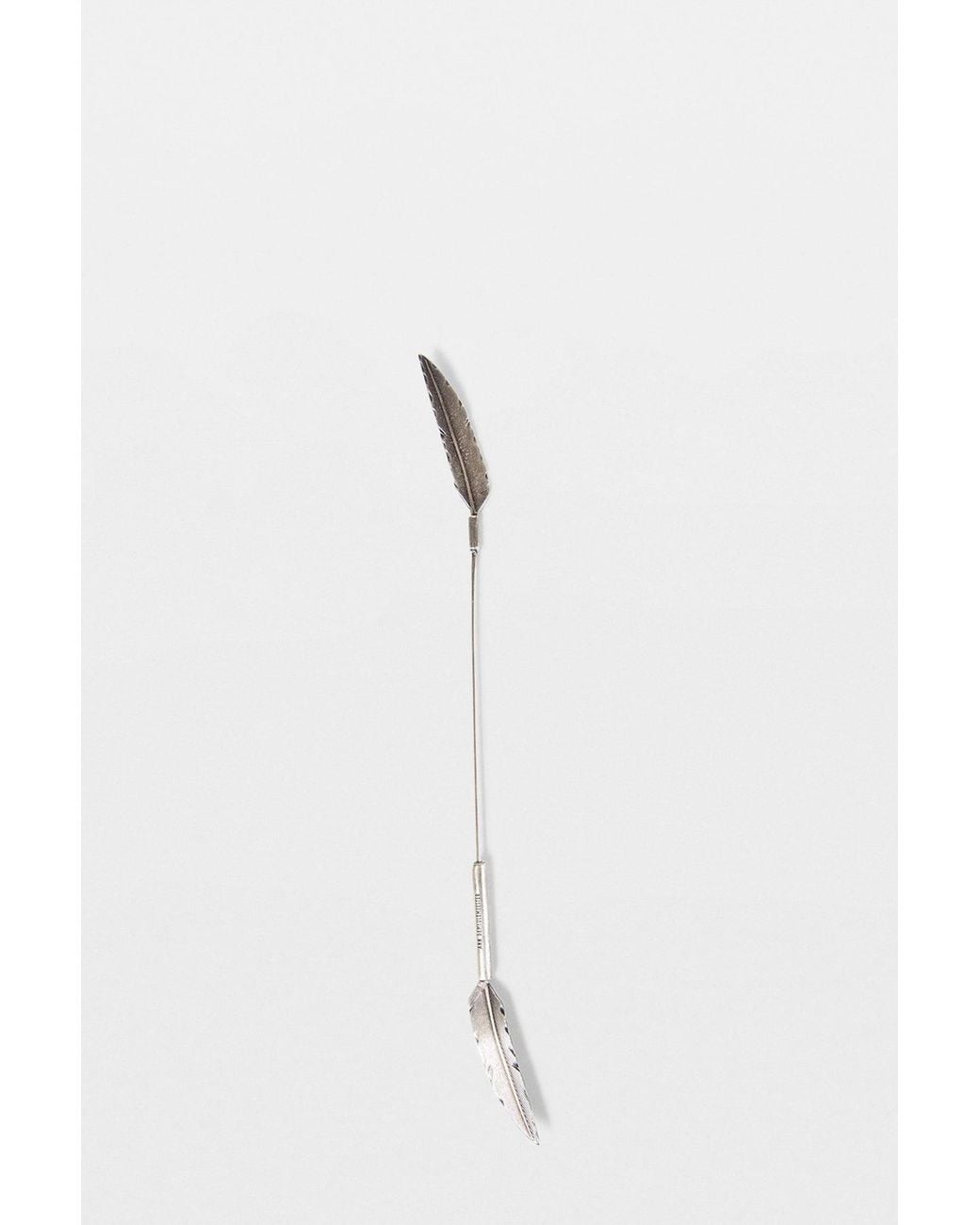 Ann Demeulemeester Multicolor Lorns Feather Pin for men