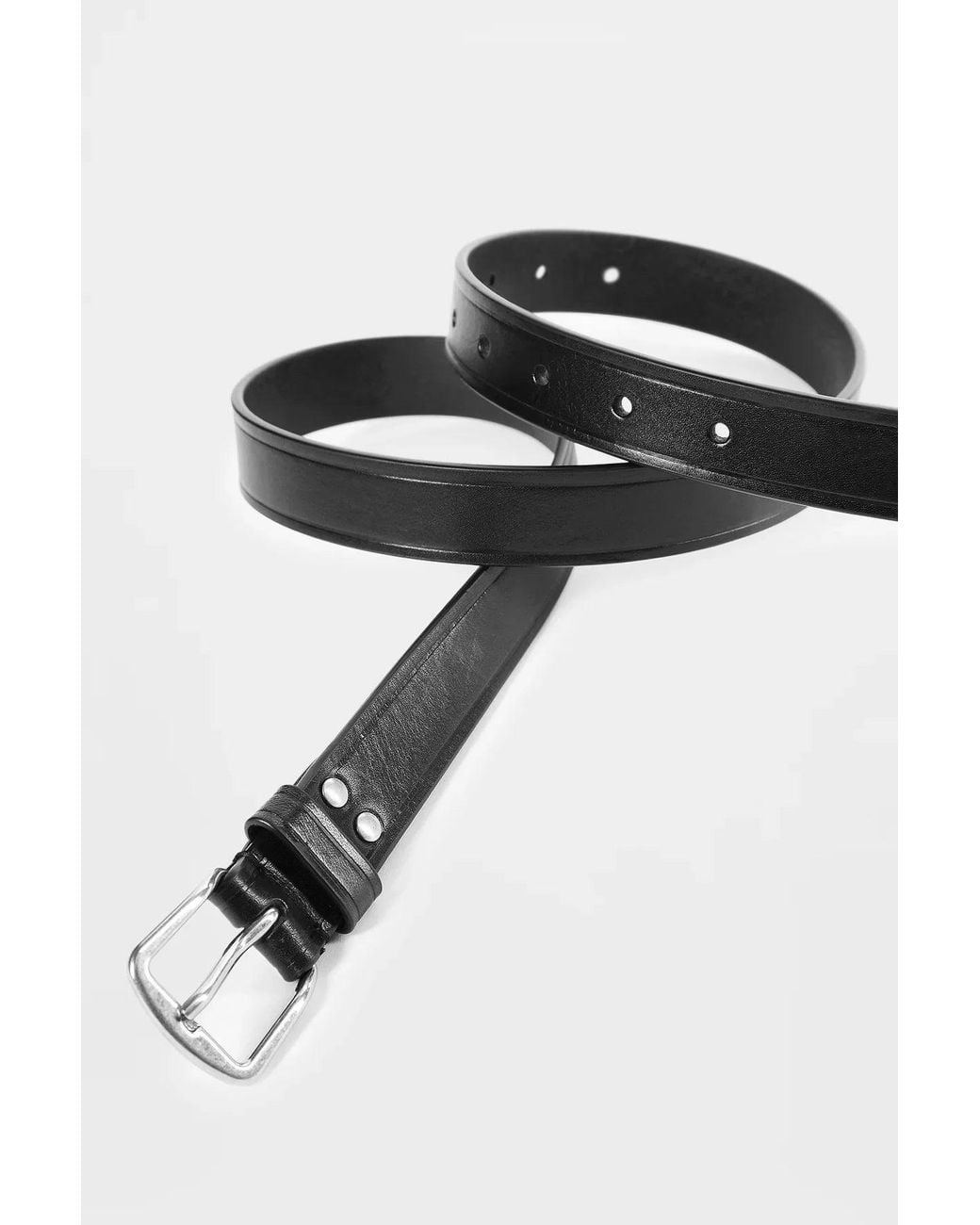 Ann Demeulemeester Black Willow Belt