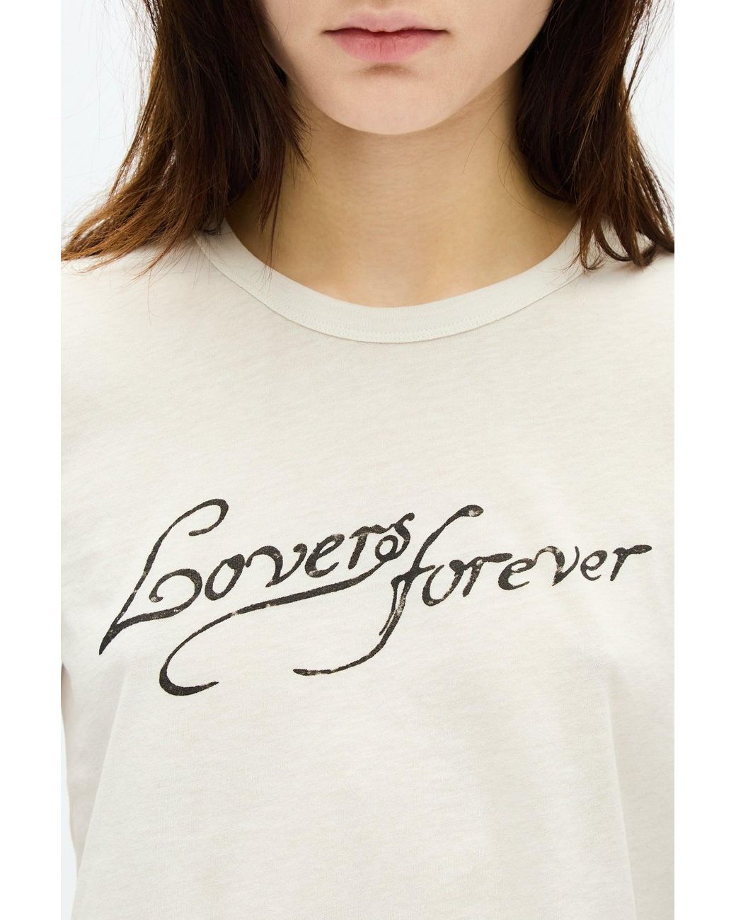 Ann Demeulemeester Multicolor Floor Micro T-Shirt