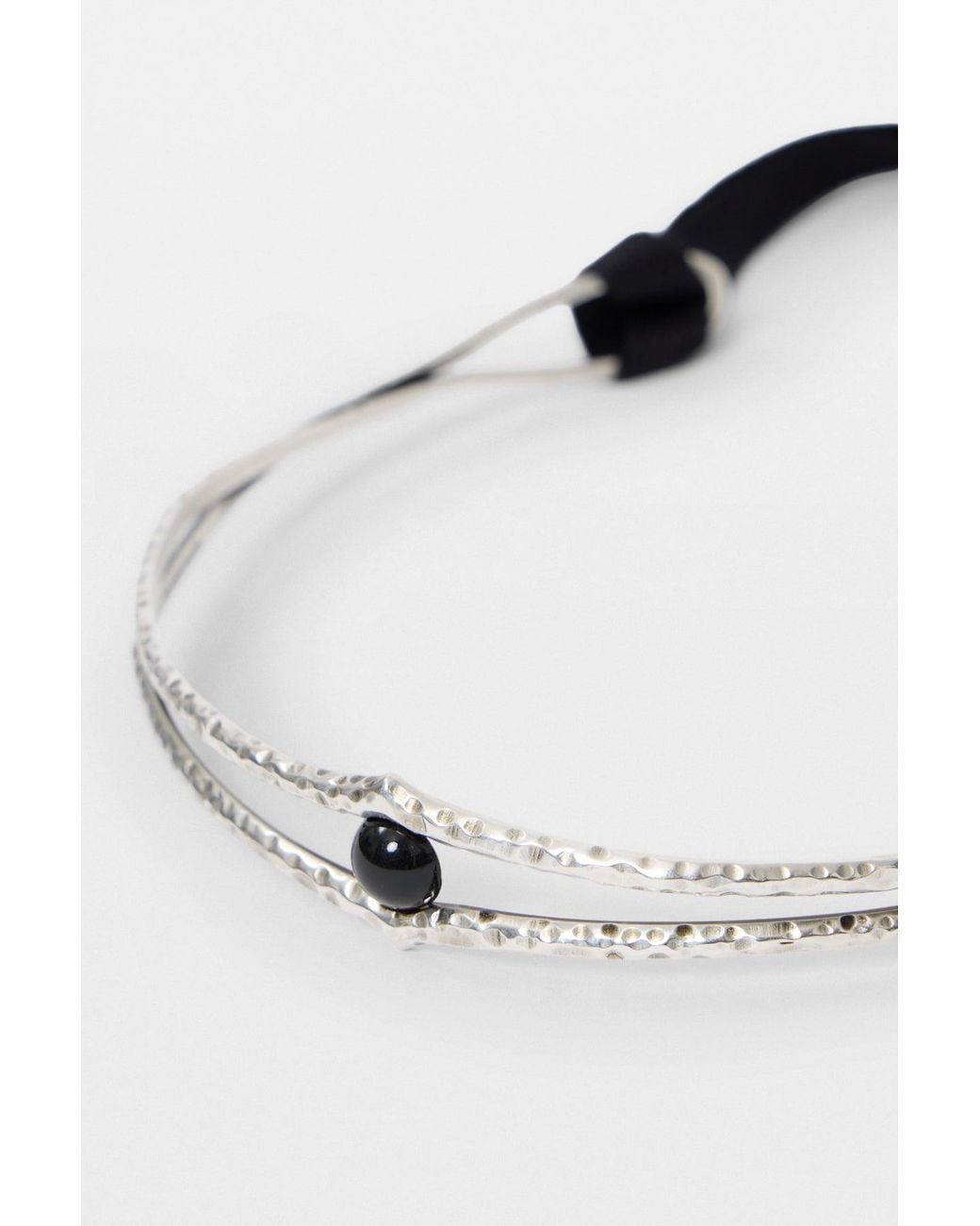 Ann Demeulemeester Multicolor Ank Hammered Head Piece