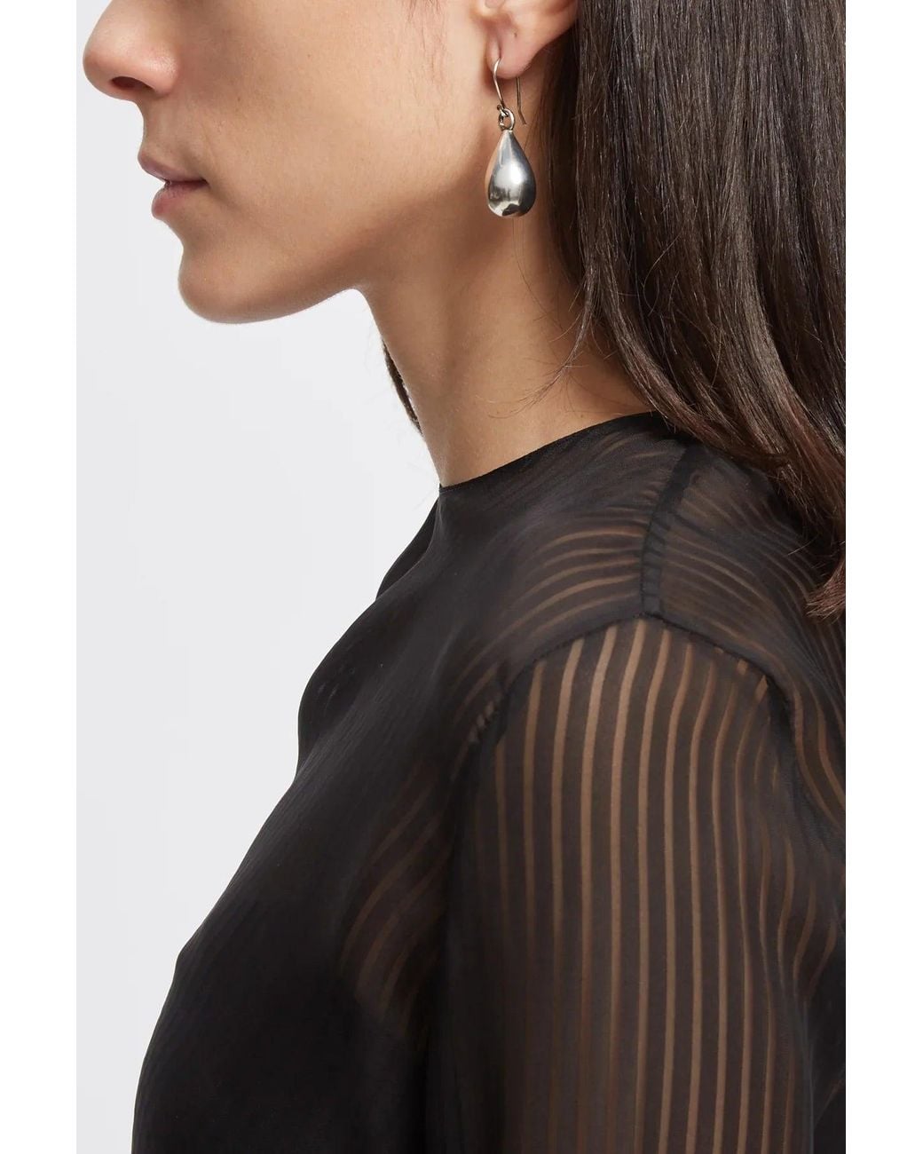 Ann Demeulemeester Black Judith Earrings