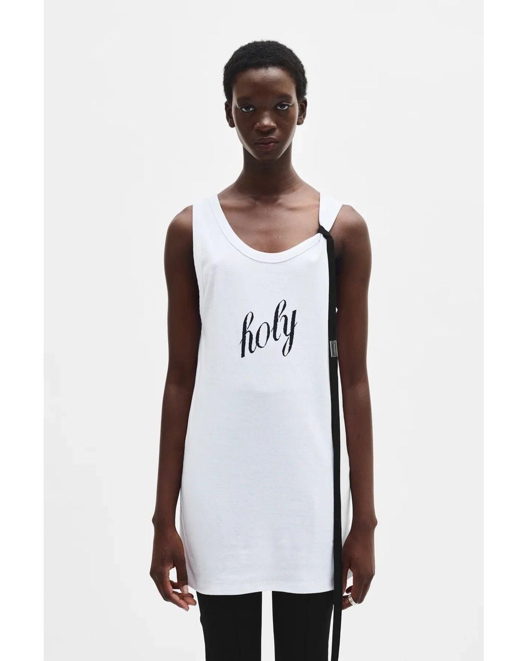 Ann Demeulemeester Multicolor Seva 'Holy' Print Tank Top