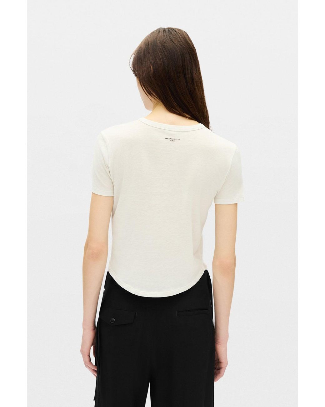 Ann Demeulemeester Multicolor Floor Micro T-Shirt
