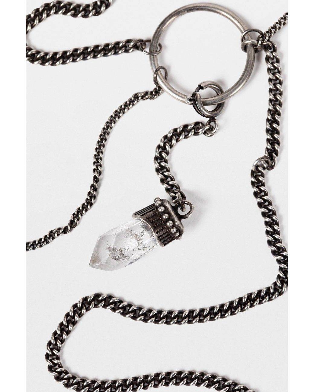 Ann Demeulemeester Black Adeline Body Chain Necklace