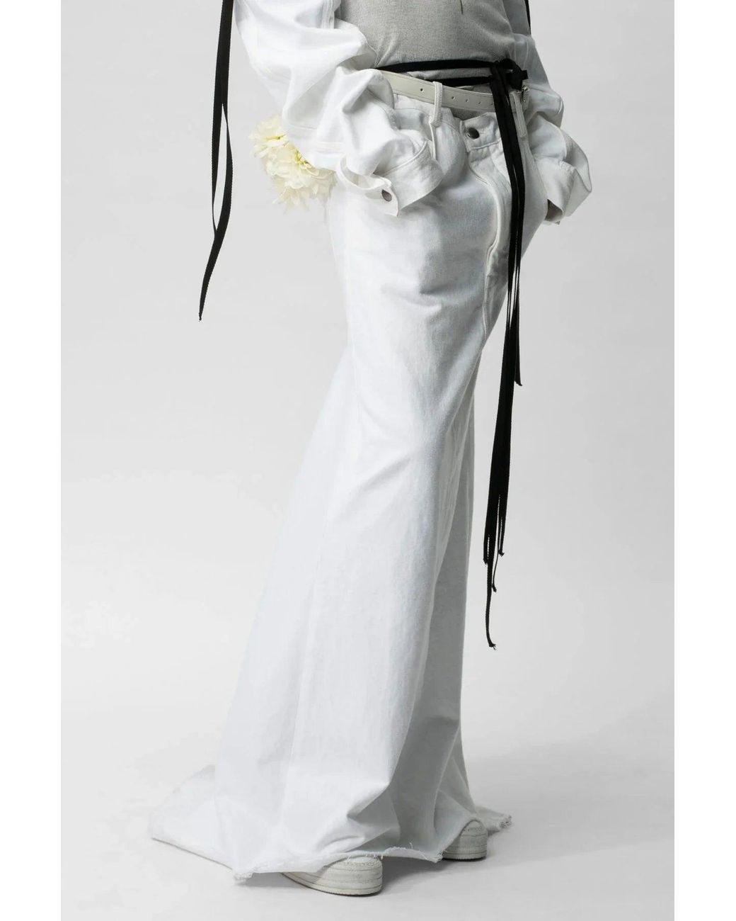 Ann Demeulemeester Multicolor Goele Five Pockets Comfort Skirt