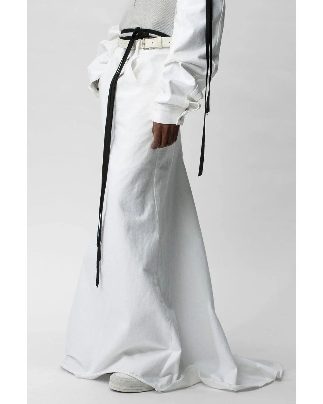 Ann Demeulemeester Multicolor Goele Five Pockets Comfort Skirt