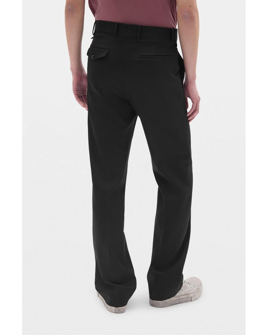 Ann Demeulemeester Multicolor Rubert Classic Trousers With Ribbon Belt for men