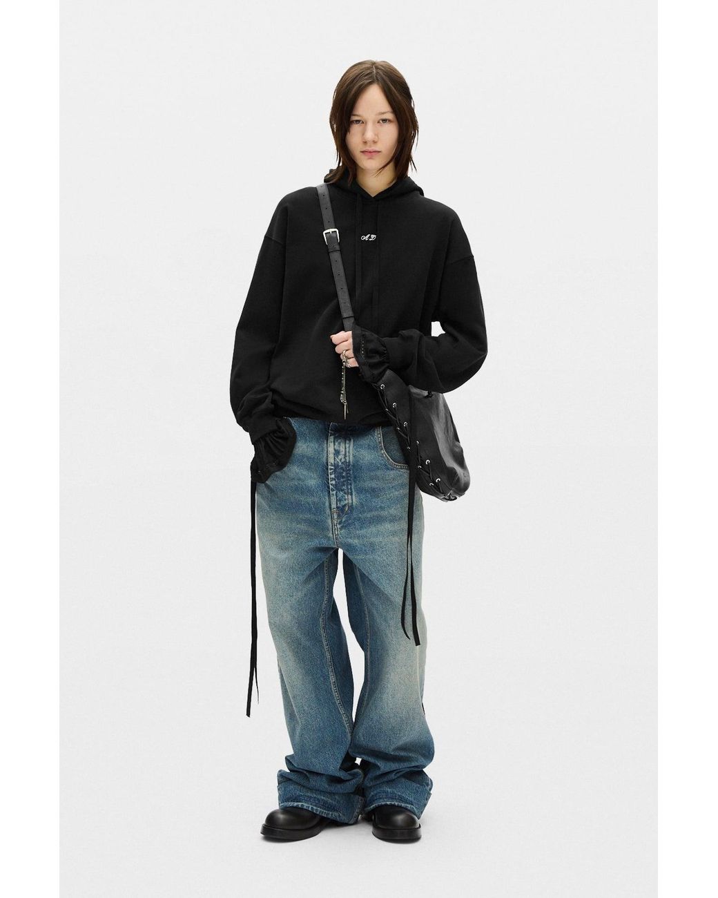 Ann Demeulemeester Black Cara Comfort Hoodie