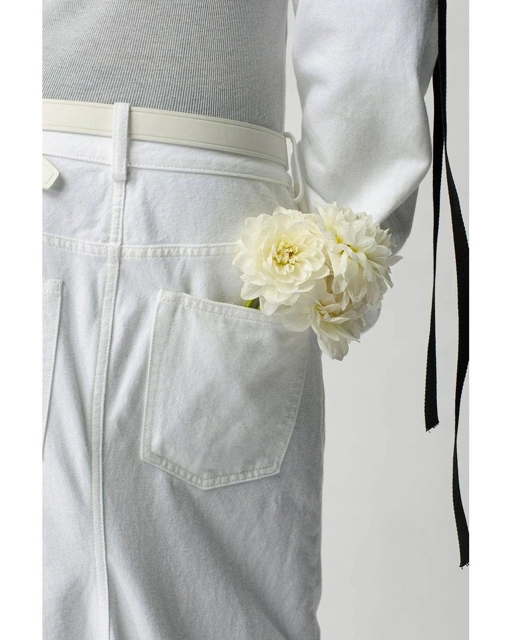 Ann Demeulemeester Multicolor Goele Five Pockets Comfort Skirt