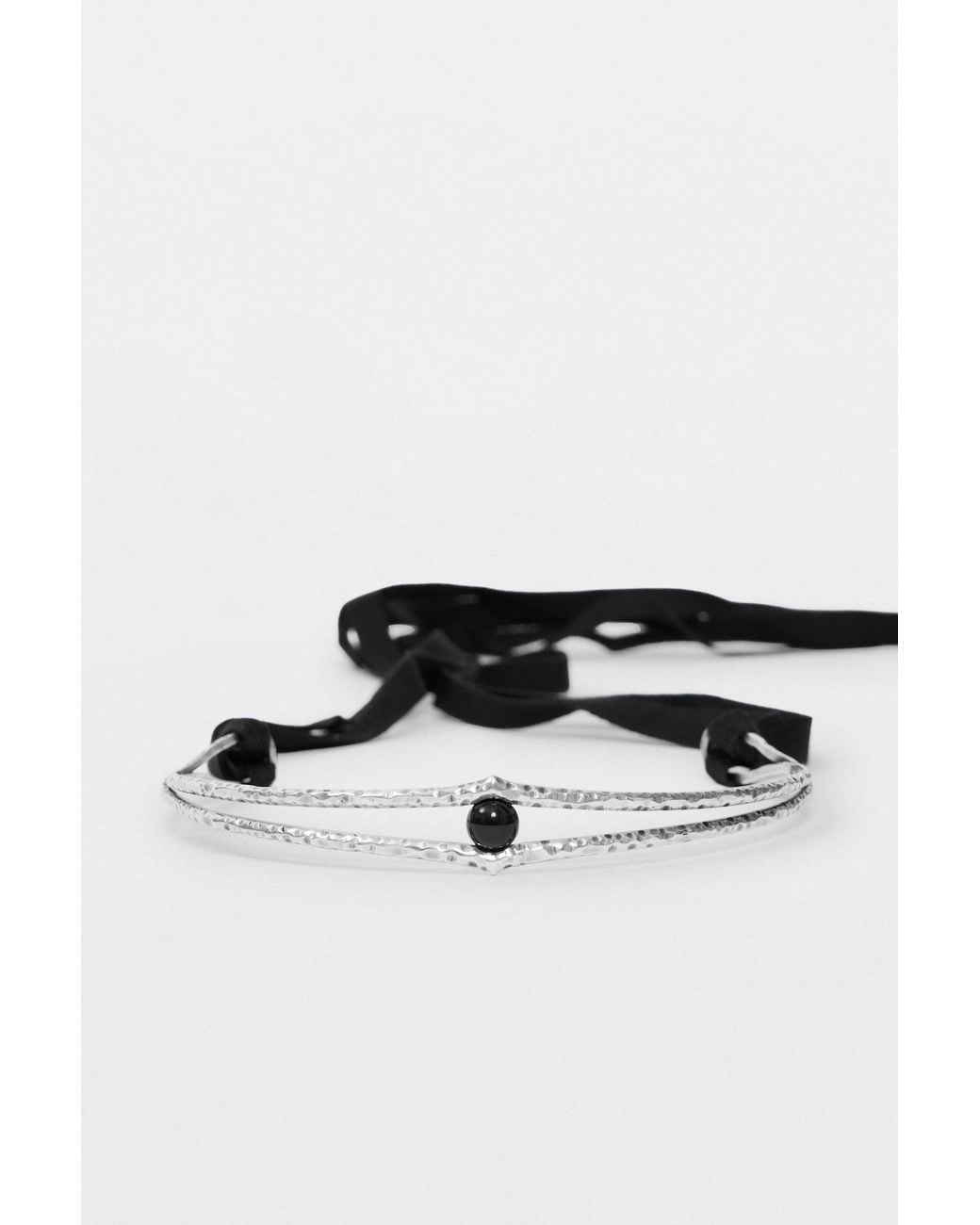 Ann Demeulemeester Multicolor Ank Hammered Head Piece