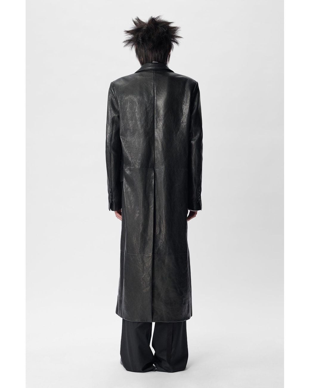 Ann Demeulemeester Black Hakan Tailored Coat for men