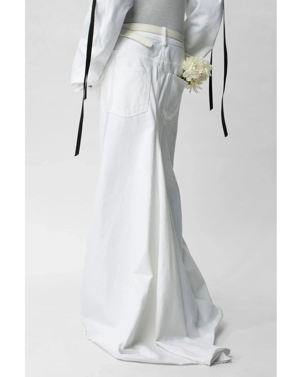 Ann Demeulemeester Multicolor Goele Five Pockets Comfort Skirt