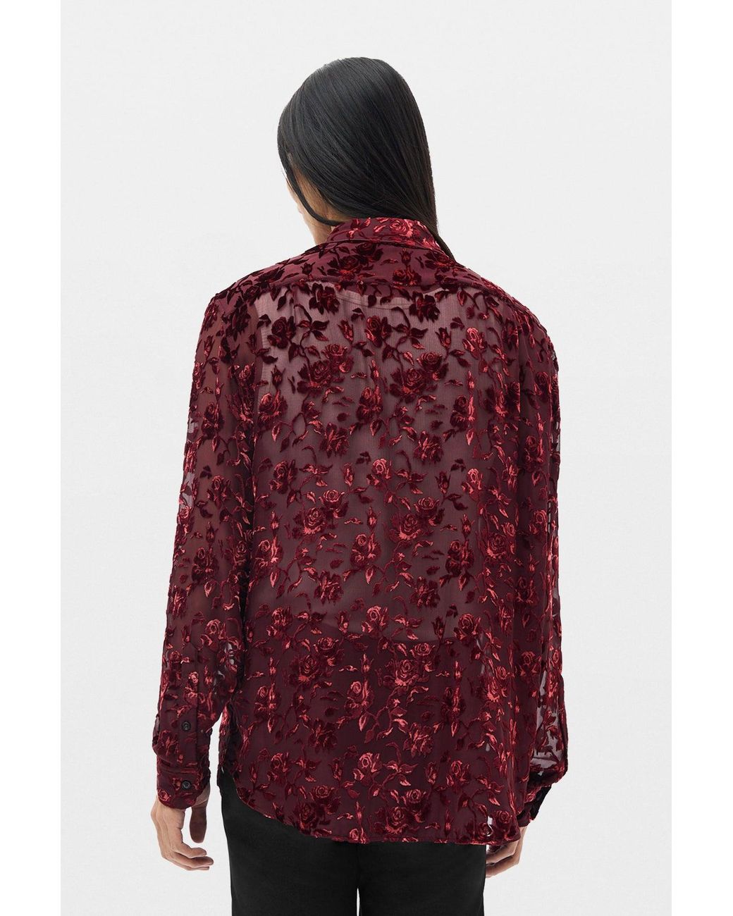 Ann Demeulemeester Red Andre Classic Shirt for men
